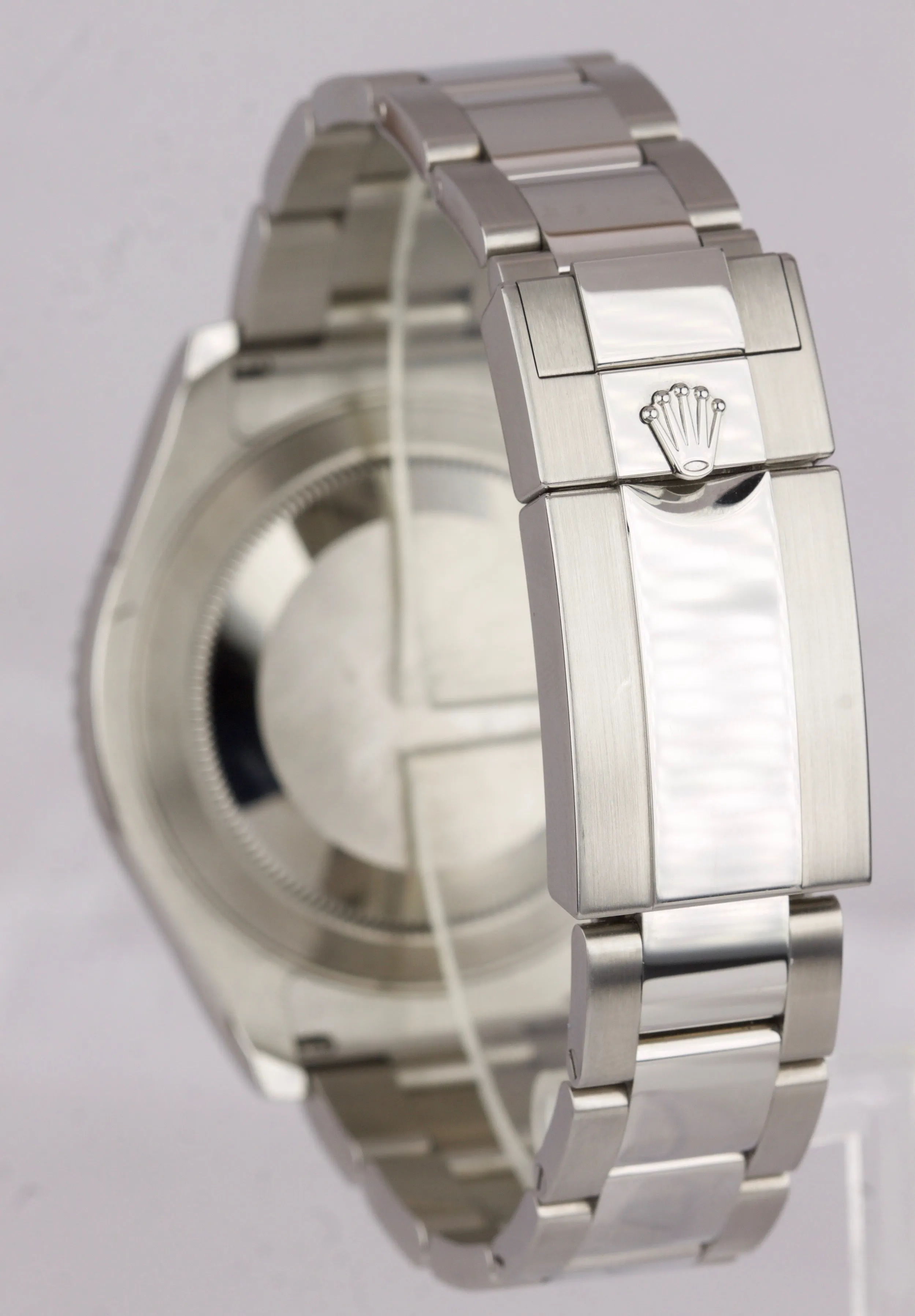 2018 Rolex Yacht-Master 116622 Stainless Steel Platinum Blue 40mm Swiss  Watch