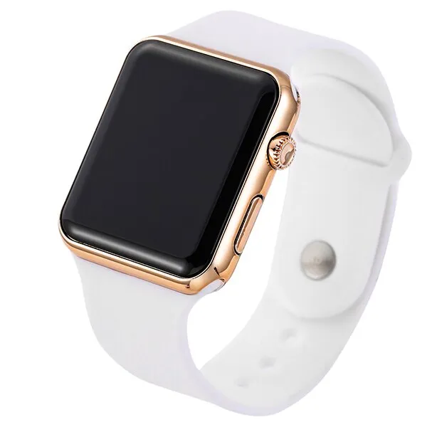 2020 nova rosa casual relógios de pulso feminino relógio led digital esporte masculino relógio de pulso silicone feminino reloj mujer erkek kol saati