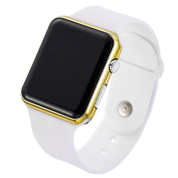 2020 nova rosa casual relógios de pulso feminino relógio led digital esporte masculino relógio de pulso silicone feminino reloj mujer erkek kol saati
