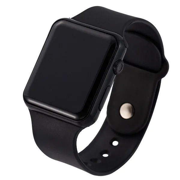 2020 nova rosa casual relógios de pulso feminino relógio led digital esporte masculino relógio de pulso silicone feminino reloj mujer erkek kol saati