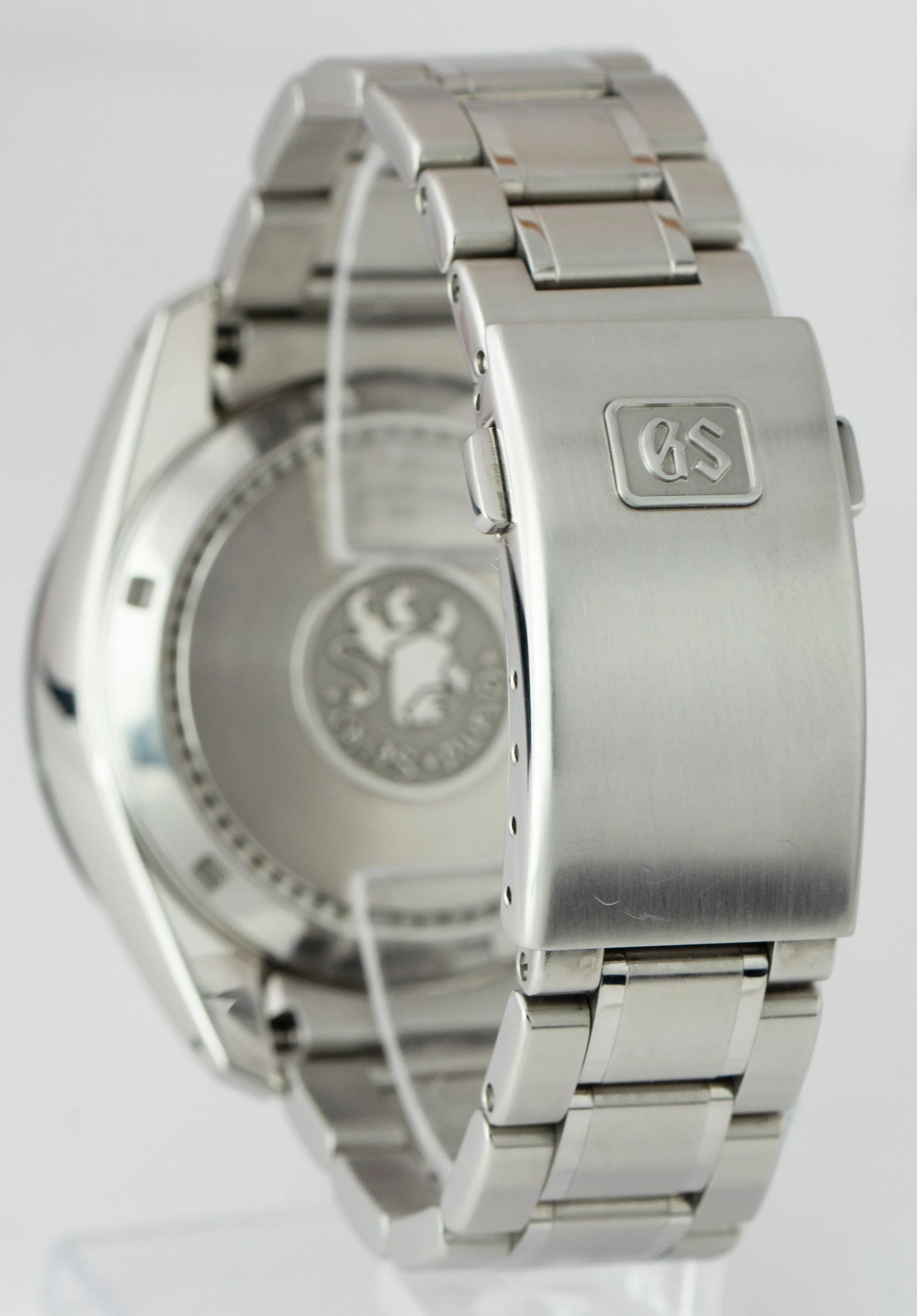 2021 Grand Seiko Sport GMT 40.5mm Stainless Black Spring Drive Watch SBGE253 B P