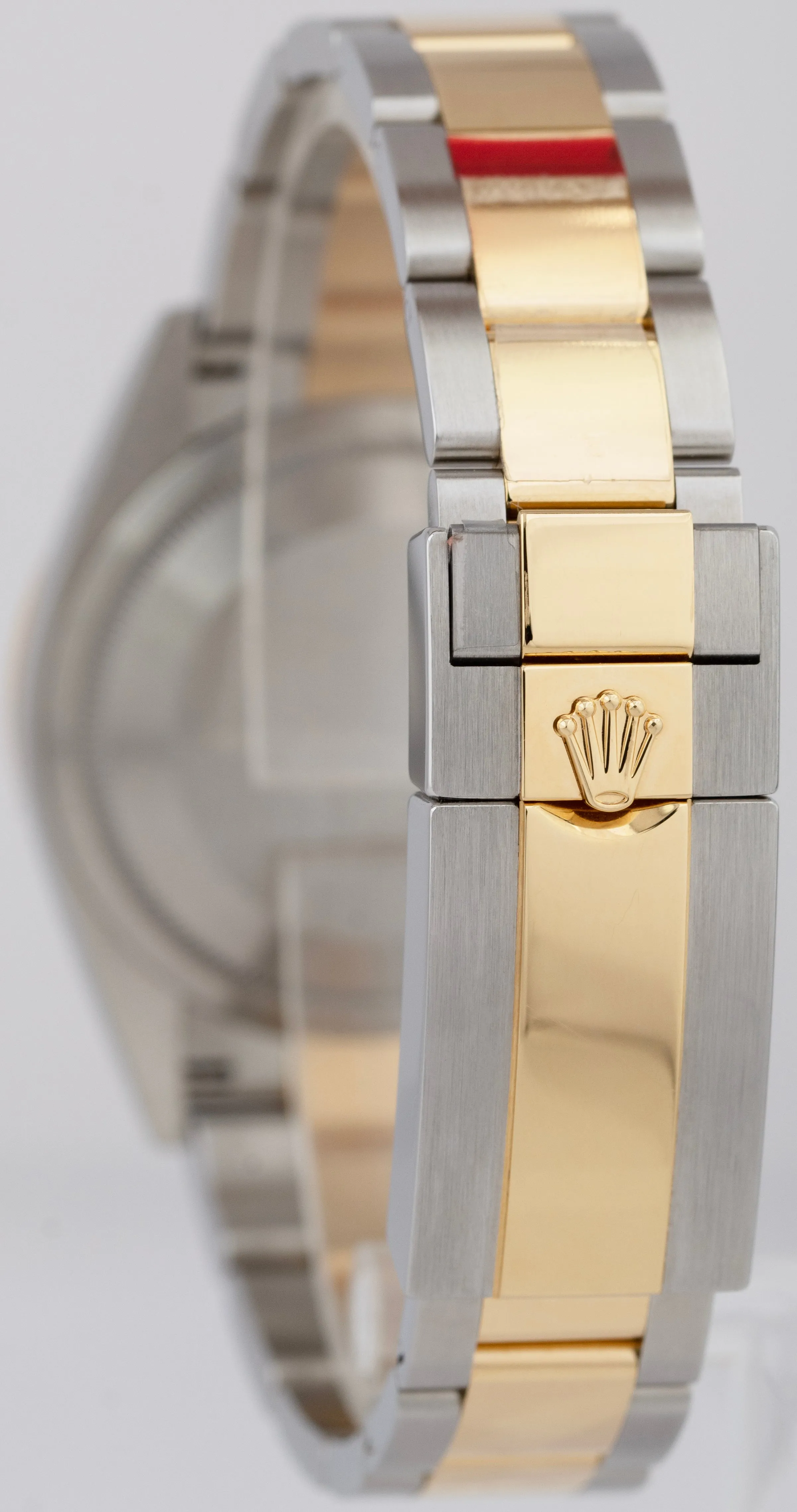 2021 JUNE Rolex Explorer I Black Two-Tone Gold Stainless Steel 36mm 124273 Watch