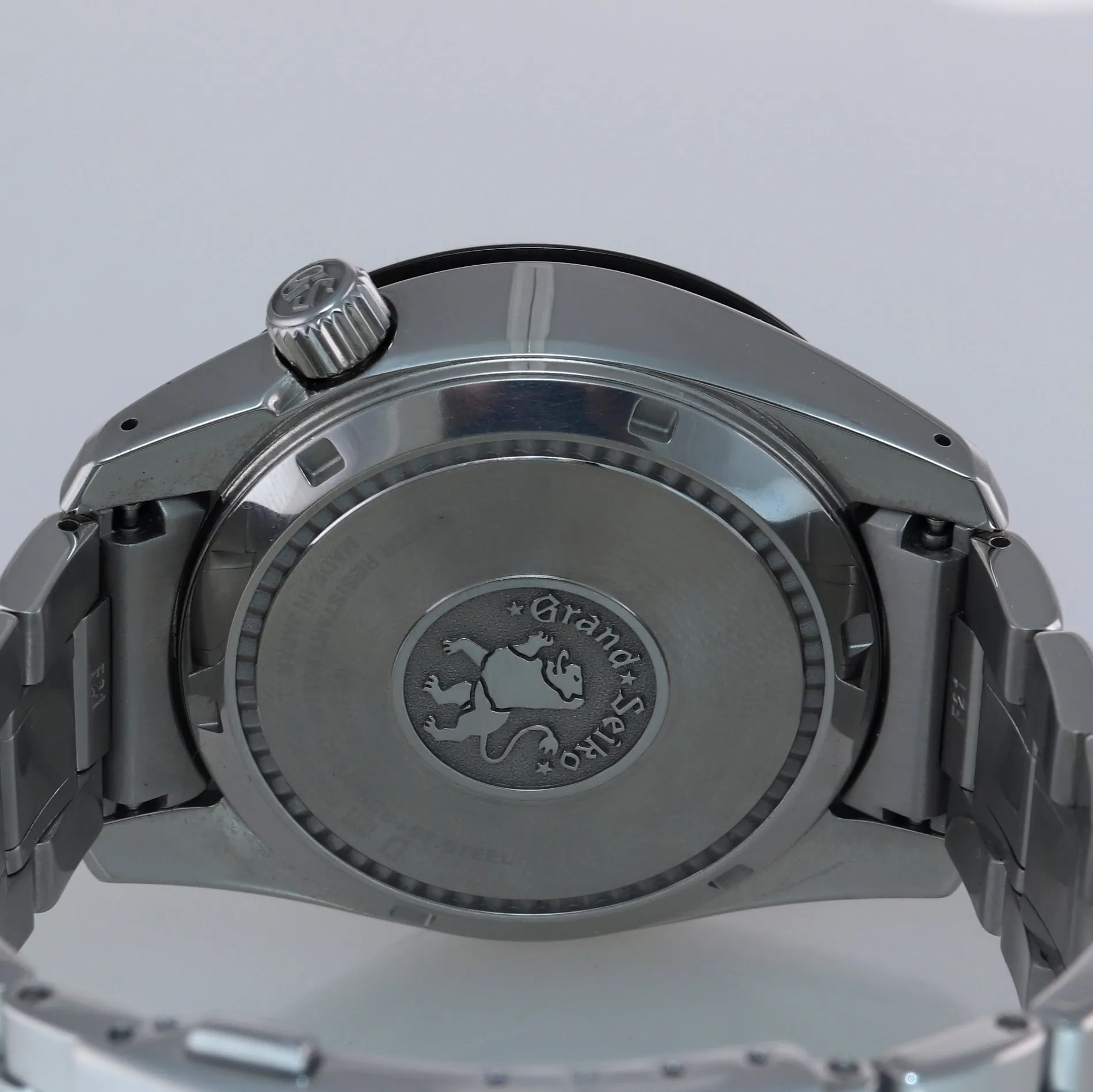 2021 PAPERS Grand Seiko Sport GMT Steel Black Hi-Beat Spring Drive Watch SBGE253