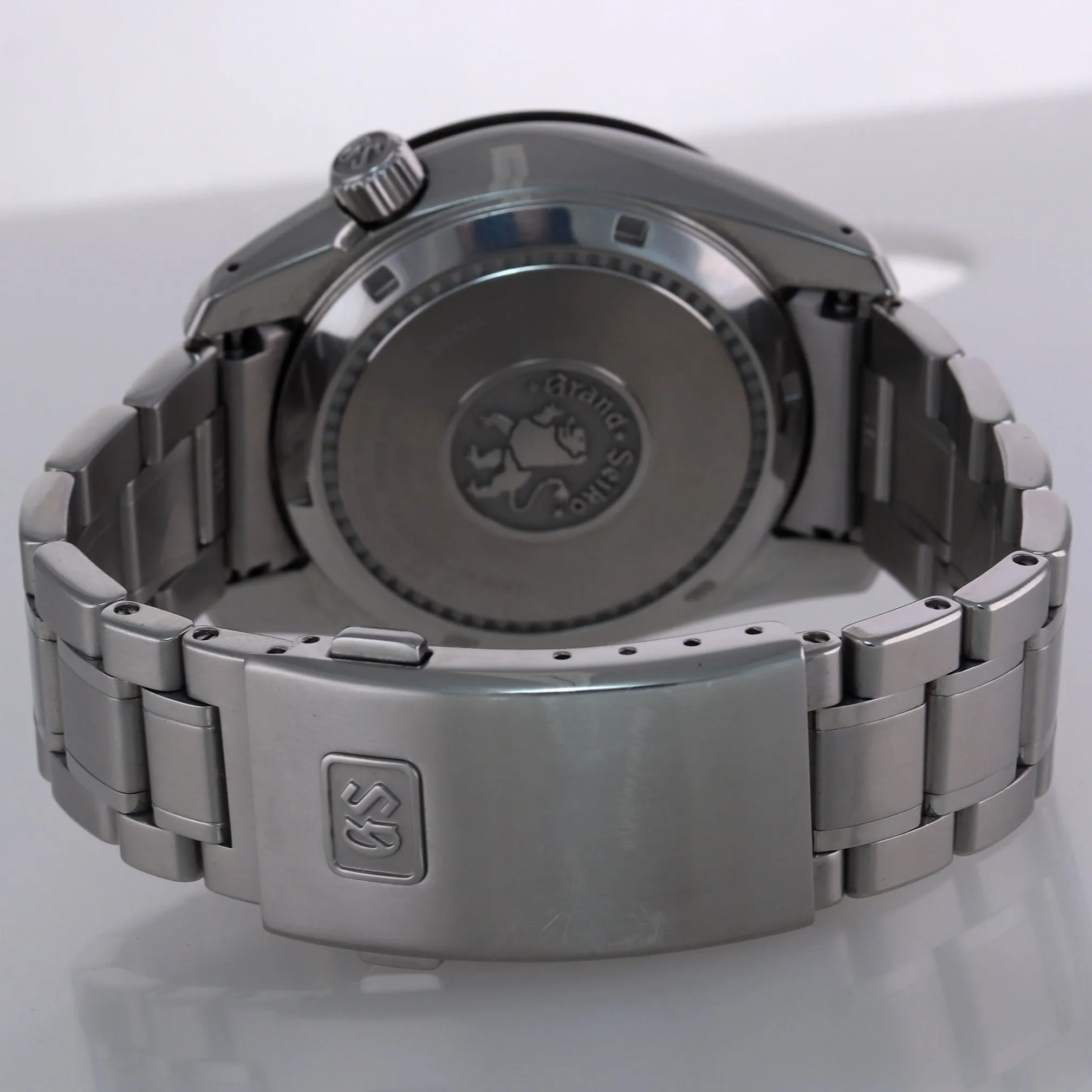 2021 PAPERS Grand Seiko Sport GMT Steel Black Hi-Beat Spring Drive Watch SBGE253