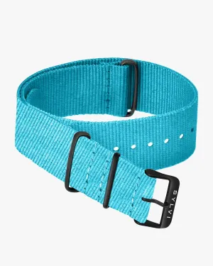 24mm Sky Blue Nylon Strap