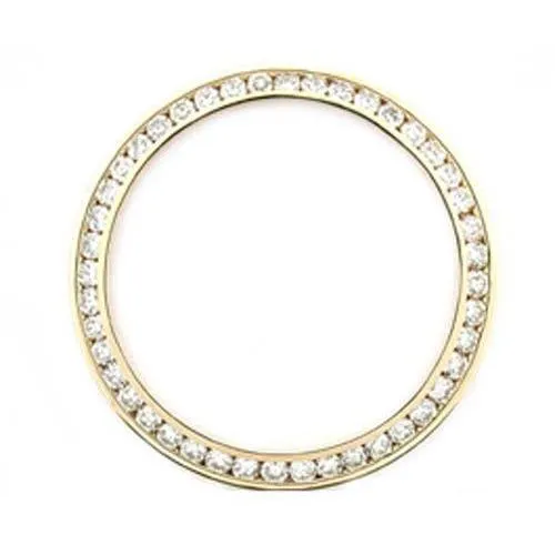 2.50 Carats 26 mm Custom Mined Diamond Bezel To Fit Rolex Datejust President Watches