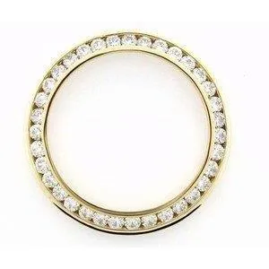 26 Mm 0.75 Carats Mined Diamond Bezel To Fit Rolex Datejust & Date & All Watch Models