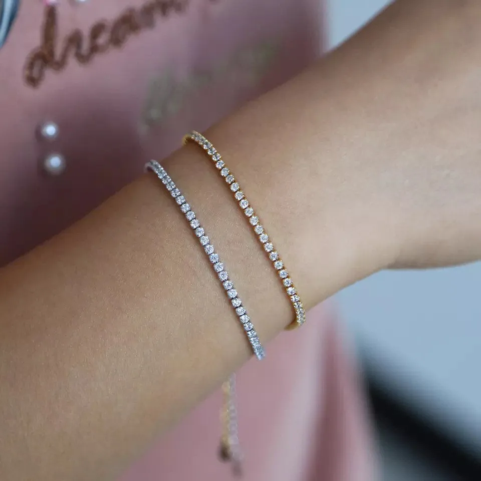 2MM DIAMOND BRACELET