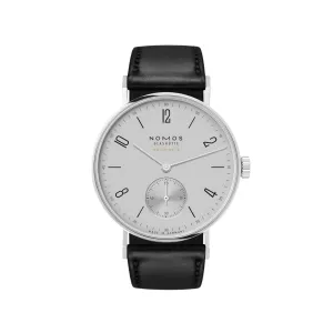 35MM NOMOS TANGENTE PLATINUM GREY AUTOMATIC WATCH