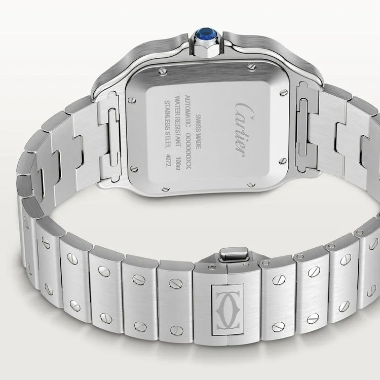 40mm C-Luxury-Watches Santos 100 XL - Full Blue Bezel