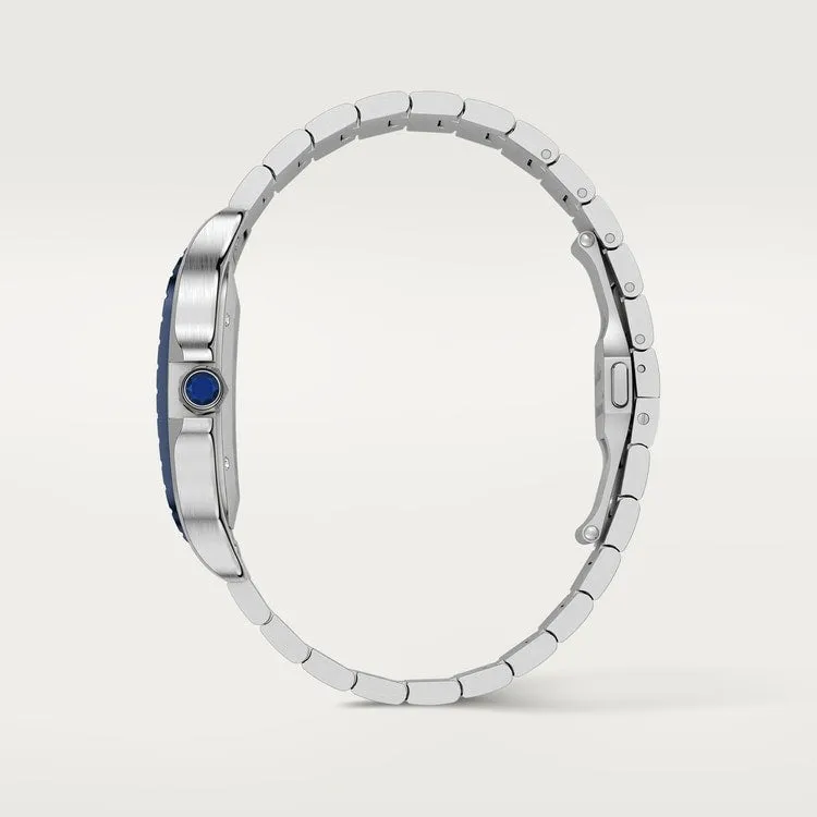 40mm C-Luxury-Watches Santos 100 XL - Full Blue Bezel