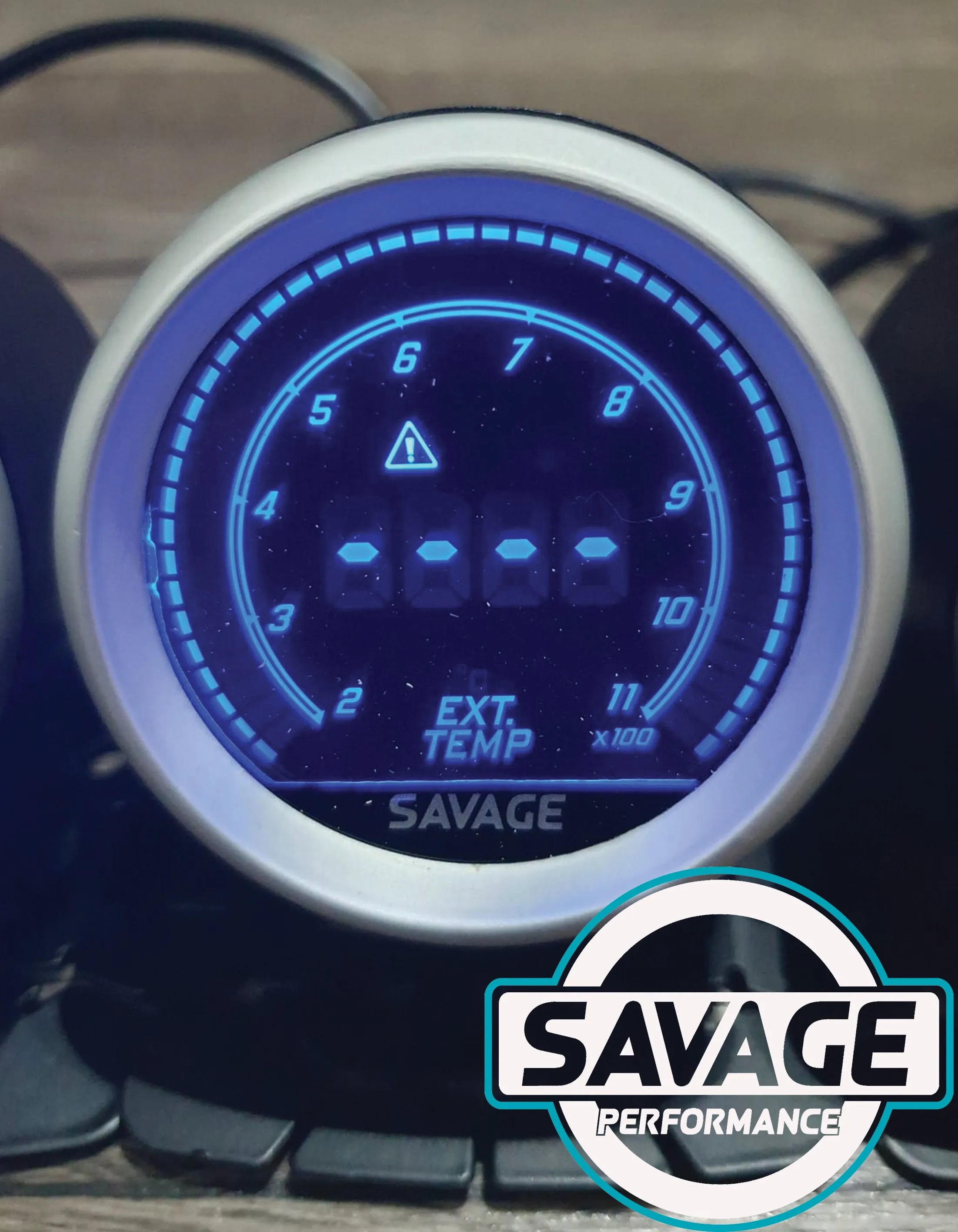 52mm Digital Savage EGT (Exhaust Gas Temperature) Gauge 7 Colours *Savage Performance*