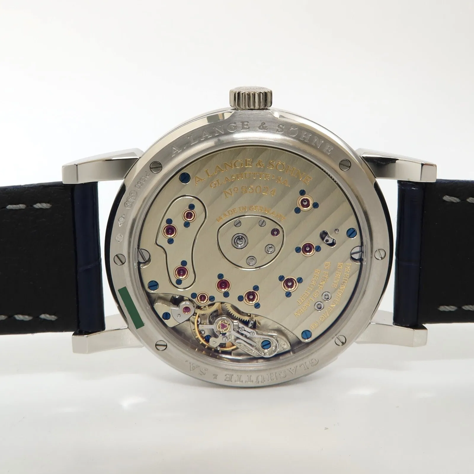 A. Lange & Söhne Lange 1 Solid Platinum Silver Dial Manual Wind 38.5MM 101.025