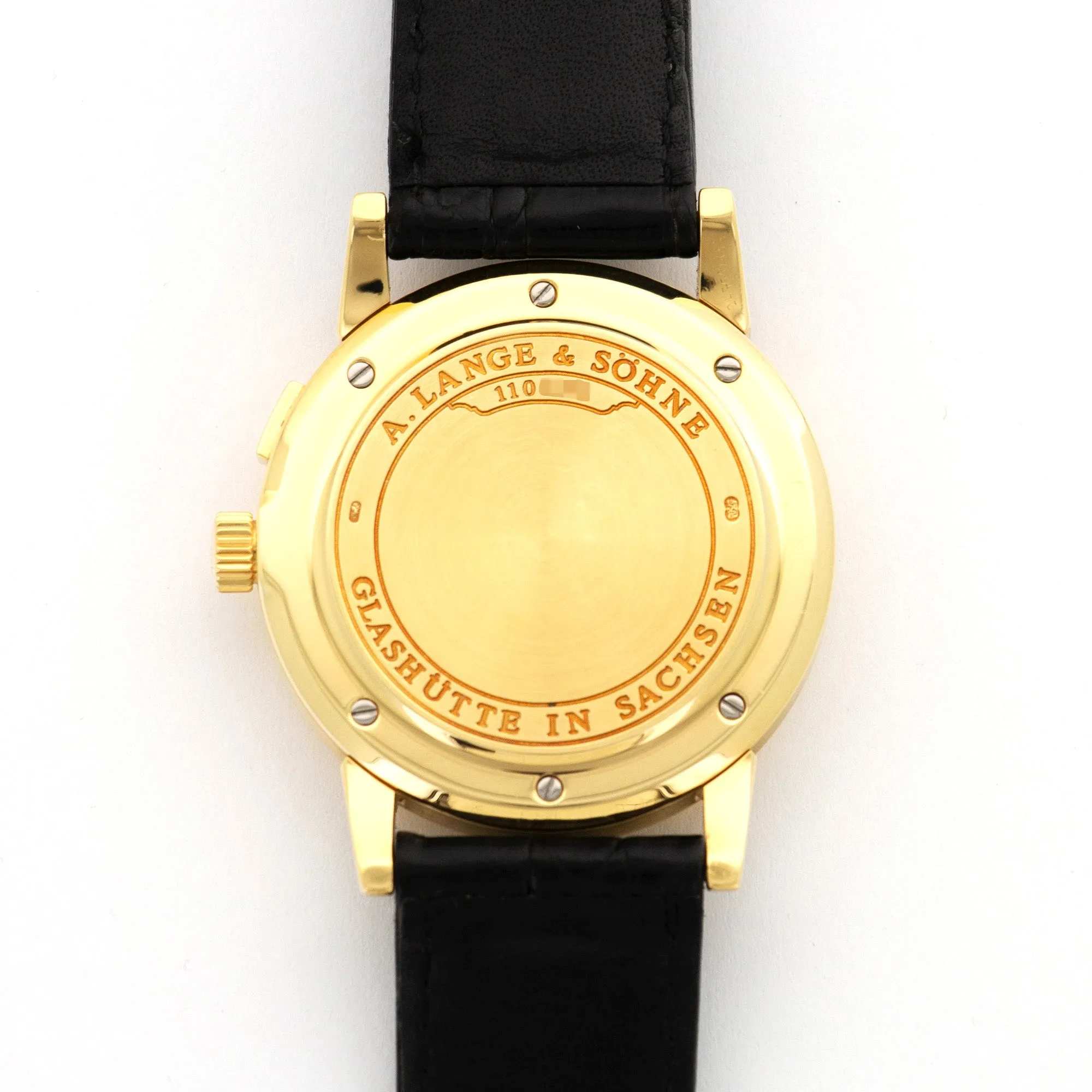A. Lange & Sohne Yellow Gold Saxonia 1st Series Watch Ref. 102.002