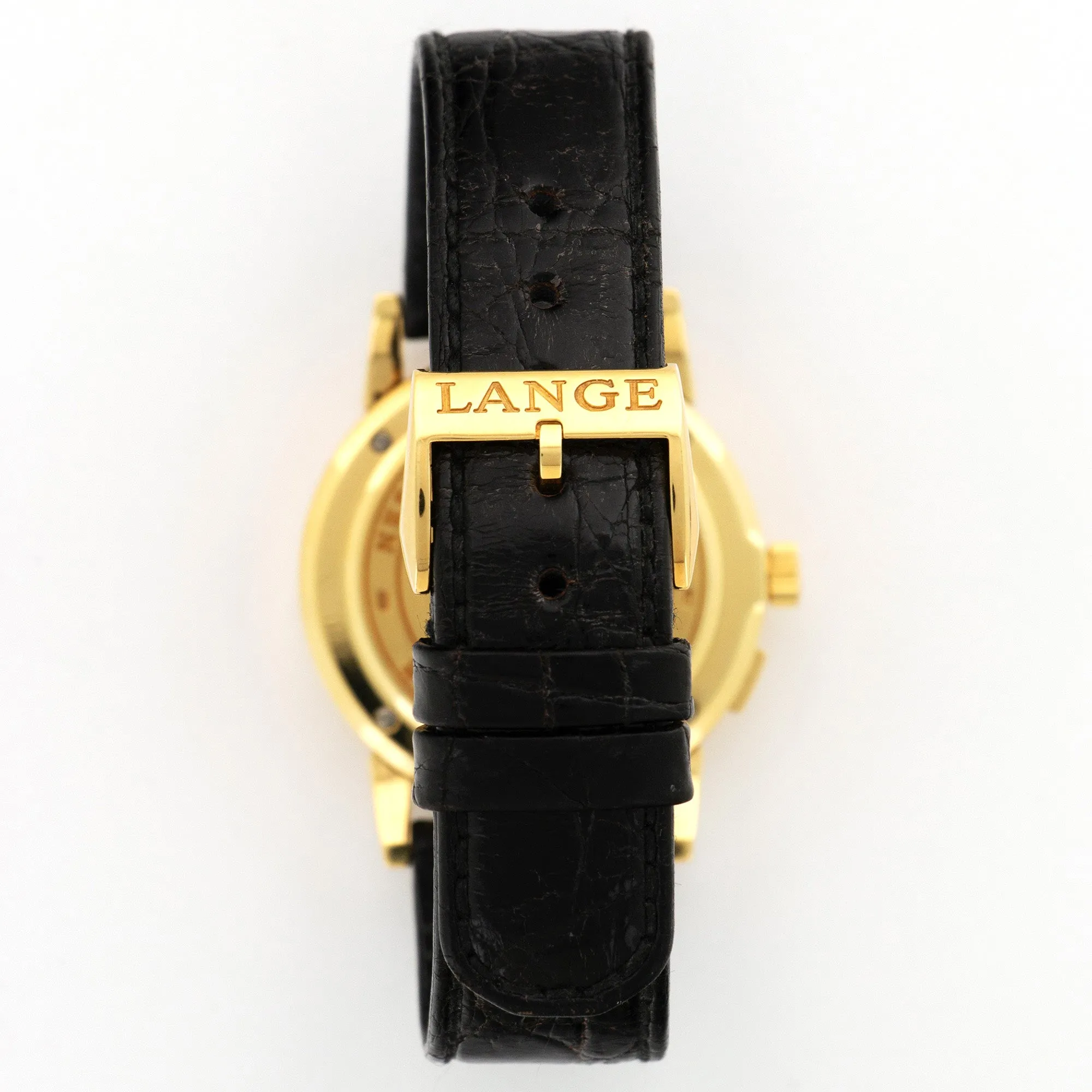 A. Lange & Sohne Yellow Gold Saxonia 1st Series Watch Ref. 102.002