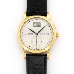 A. Lange & Sohne Yellow Gold Saxonia 1st Series Watch Ref. 102.002