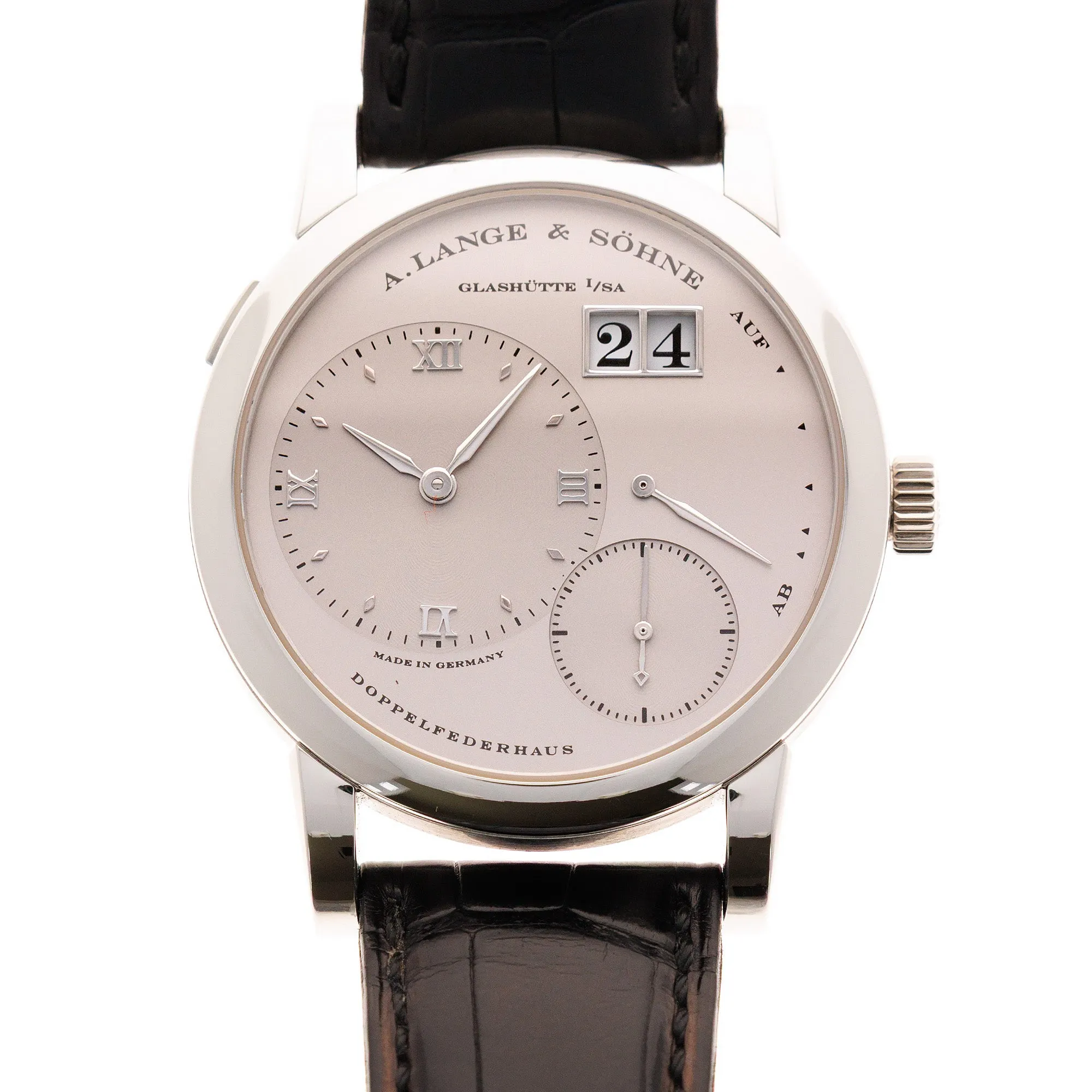 A Lange and Sohne Platinum Lange 1 Ref. 101.025