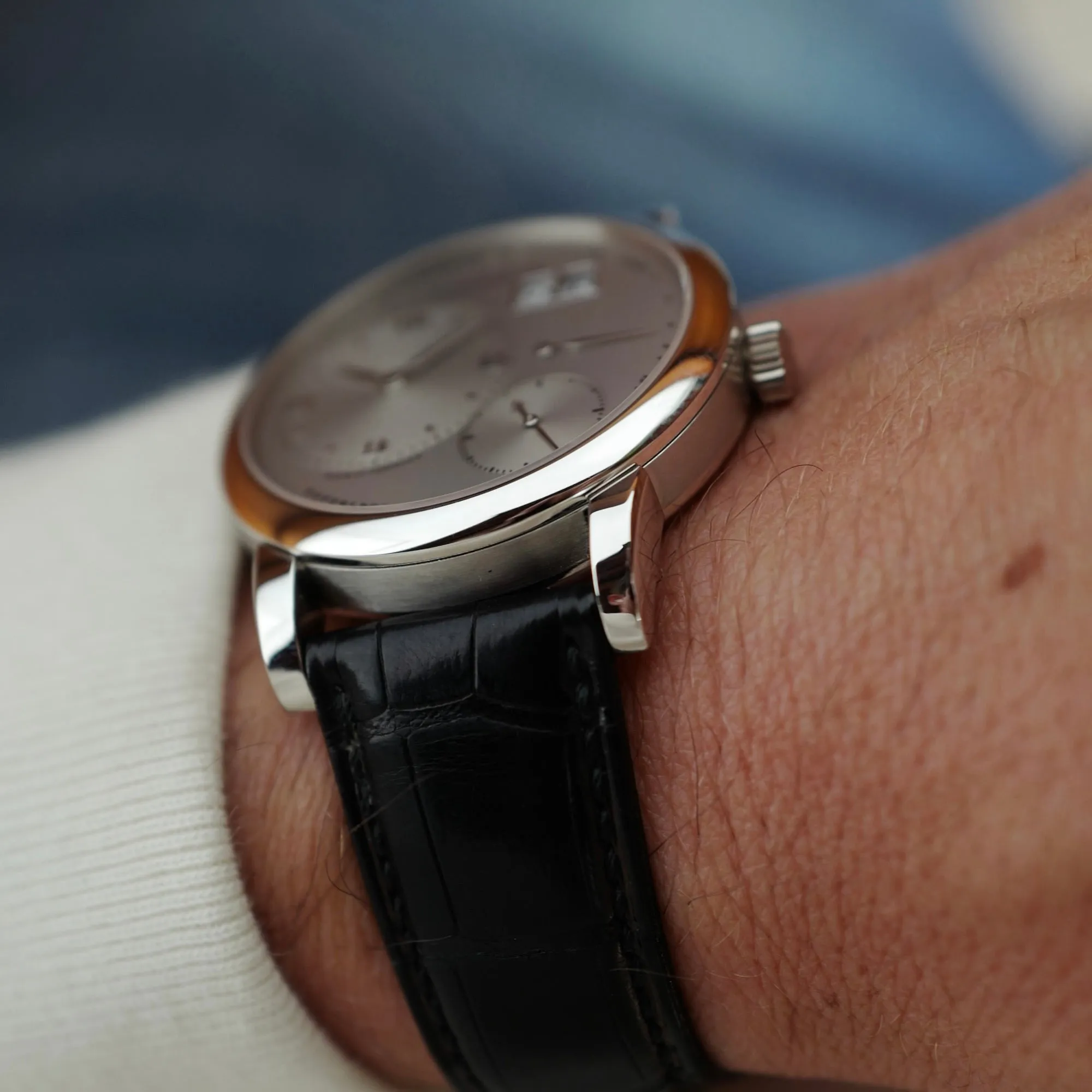 A Lange and Sohne Platinum Lange 1 Ref. 101.025