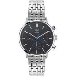 Adidas Gray Stainless Steel Stainless Steel Watch