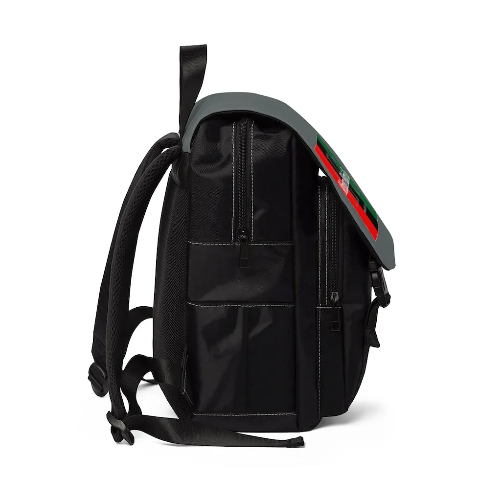 African Fabric Co. Casual Shoulder Backpack