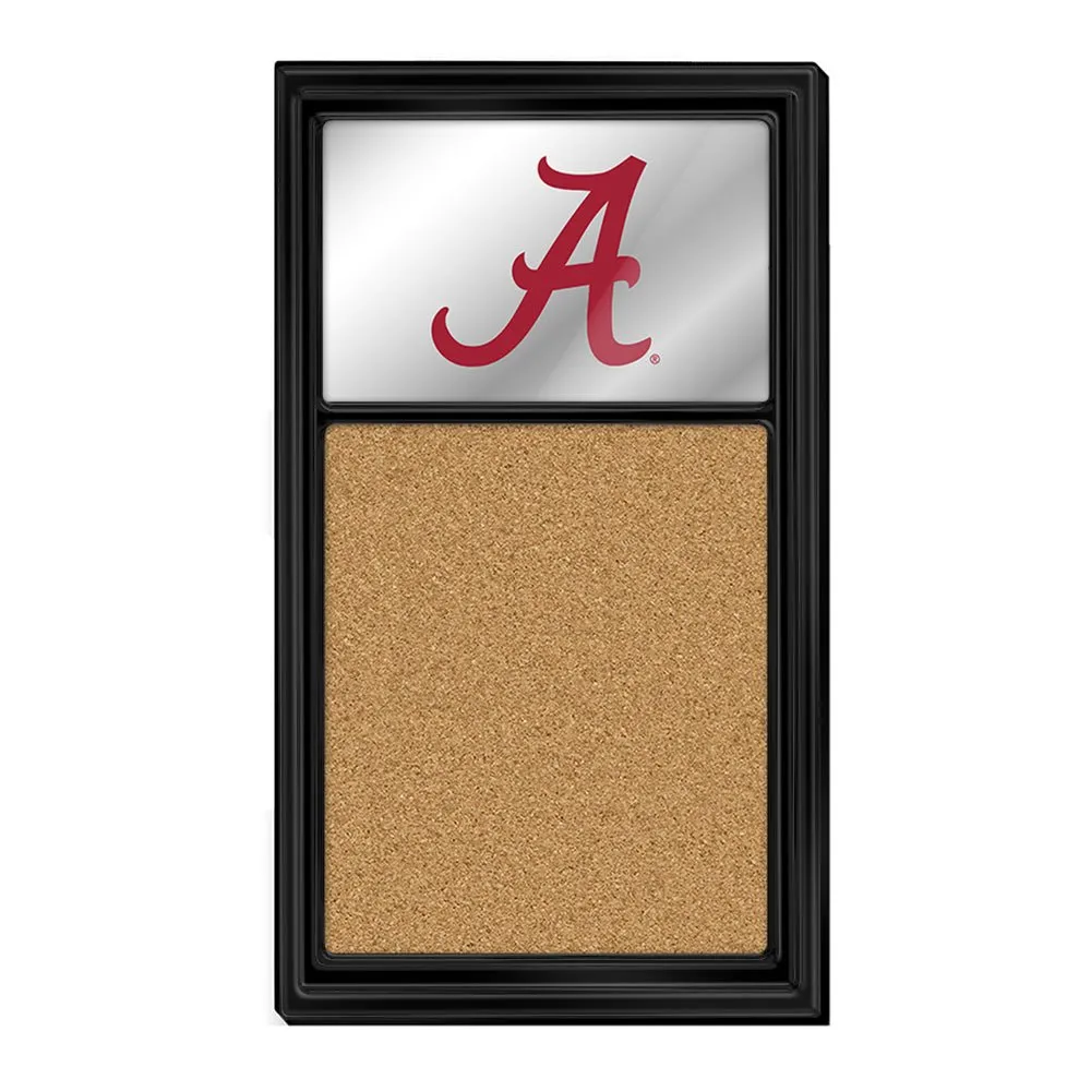 Alabama Crimson Tide: Mirrored Cork Note Board