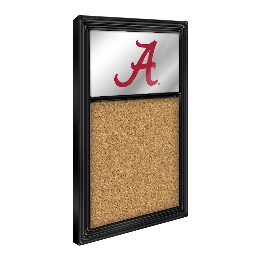 Alabama Crimson Tide: Mirrored Cork Note Board