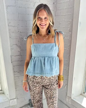 Alexandra Tie Strap Top