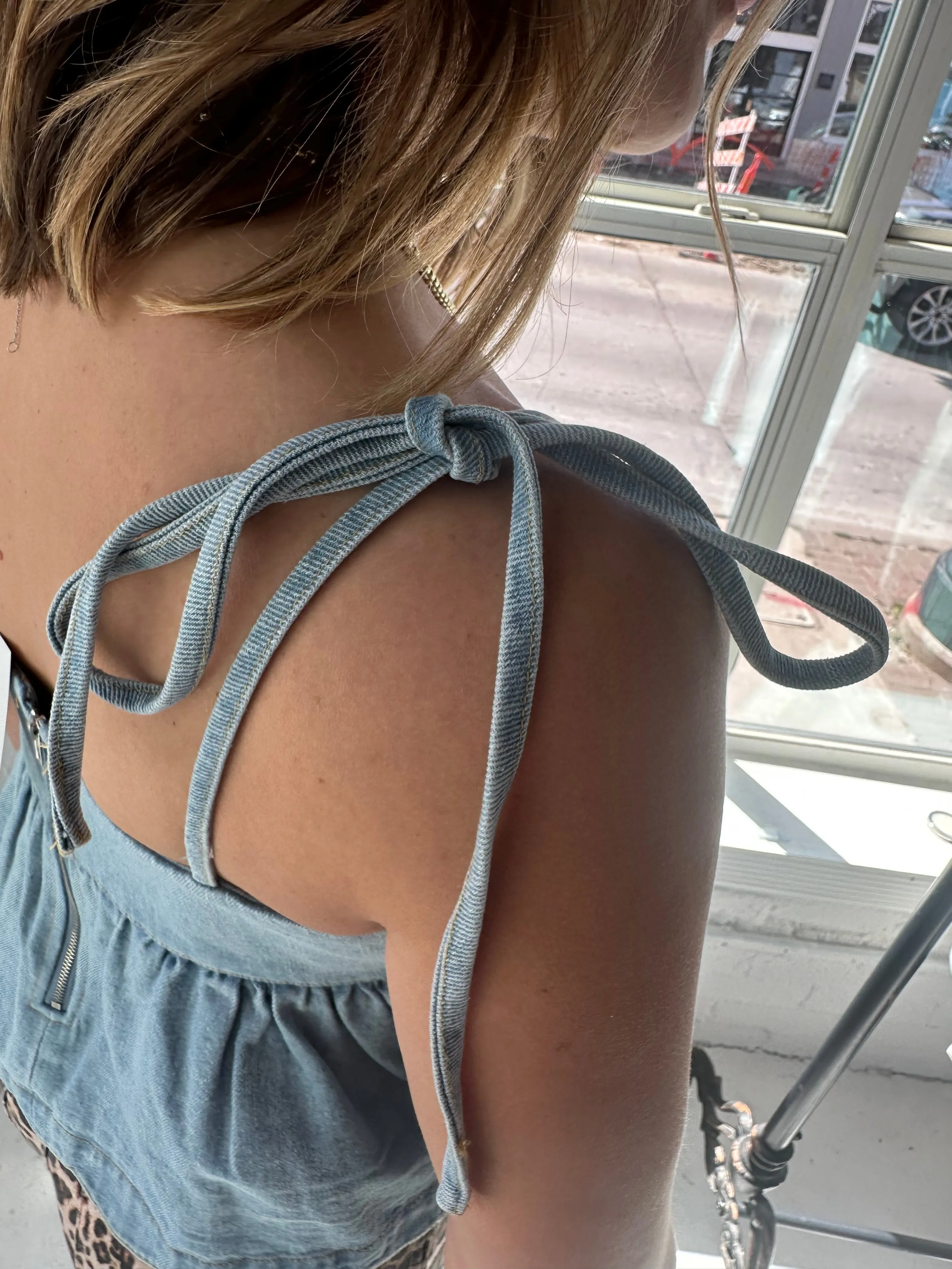 Alexandra Tie Strap Top
