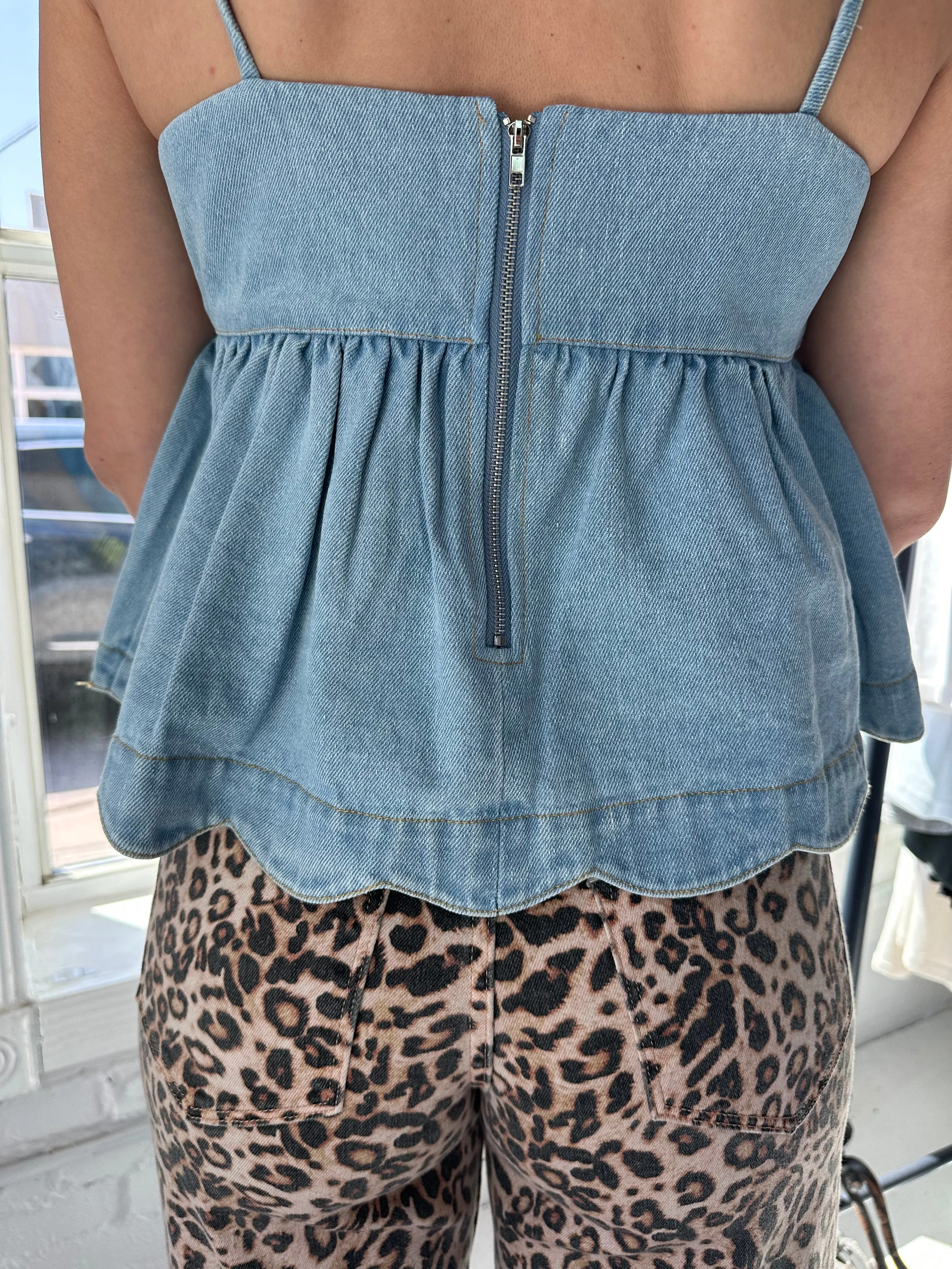 Alexandra Tie Strap Top