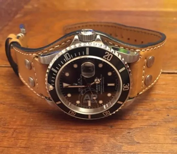AP Bands Bund Style Strap For Rolex Watches, Tudor Watches, Any Watch with 22mm Lugs