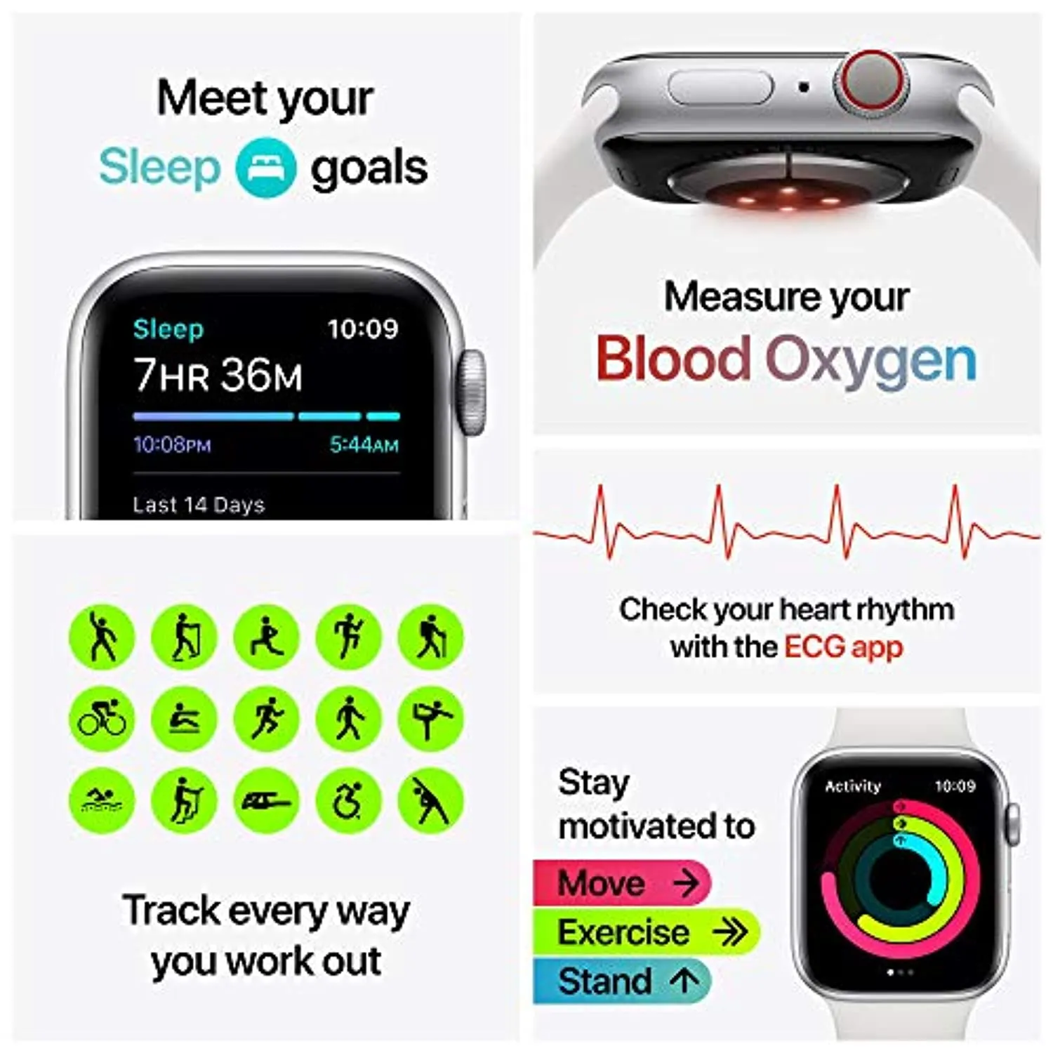 Apple Watch Series 6 (GPS   Cellular, 40mm) - Space Gray Aluminum Case with Black Sport Band