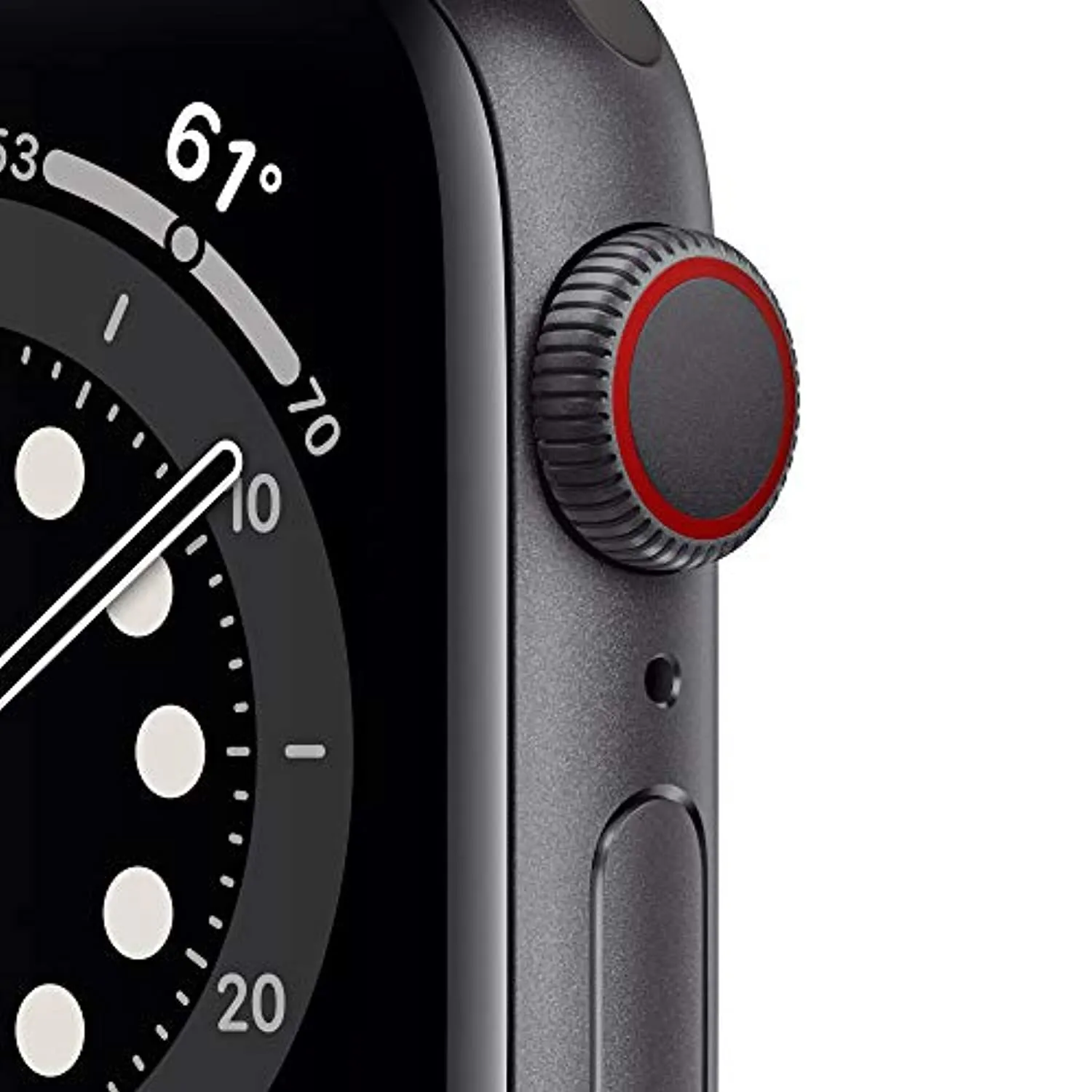 Apple Watch Series 6 (GPS   Cellular, 40mm) - Space Gray Aluminum Case with Black Sport Band