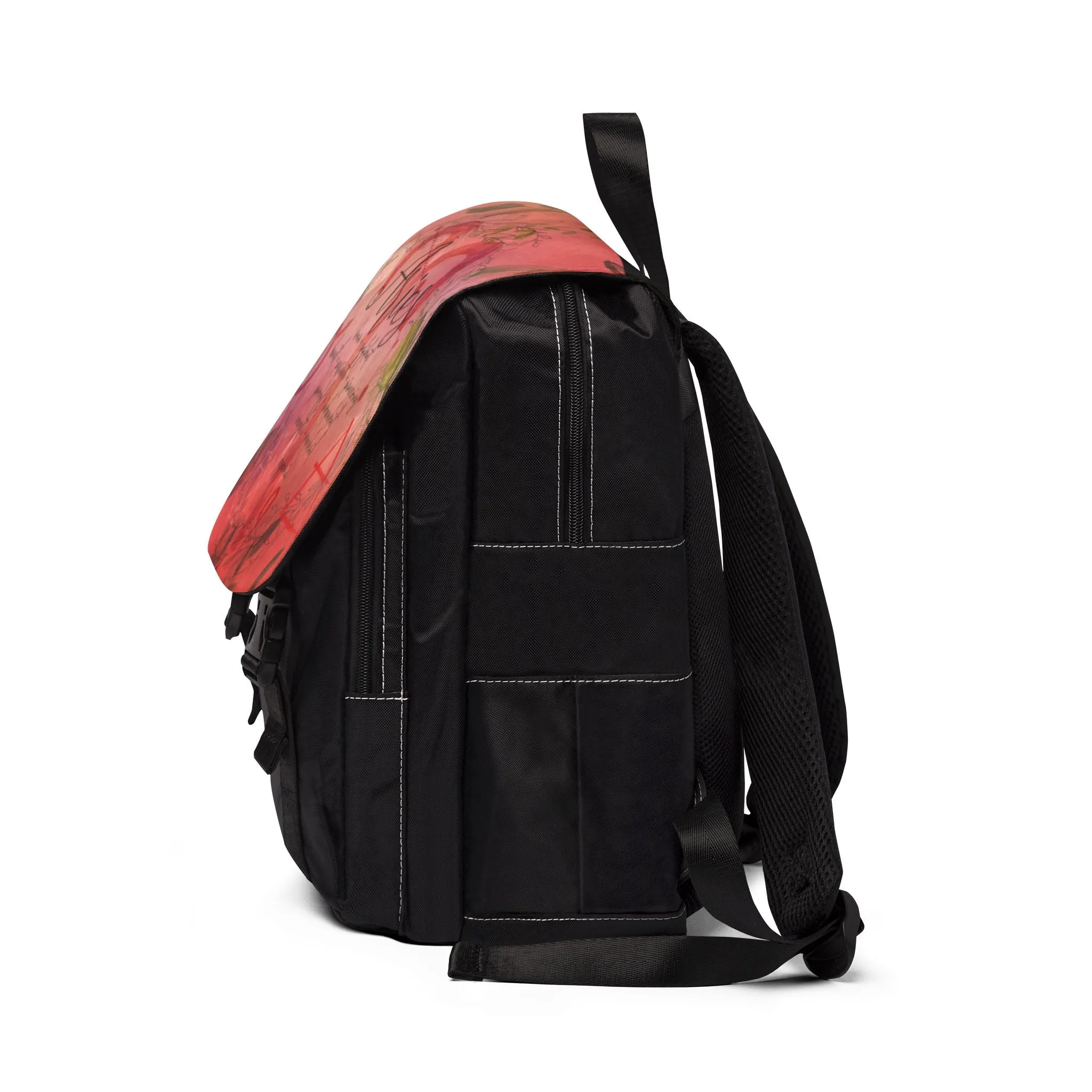 Aries Unisex Casual Shoulder Backpack