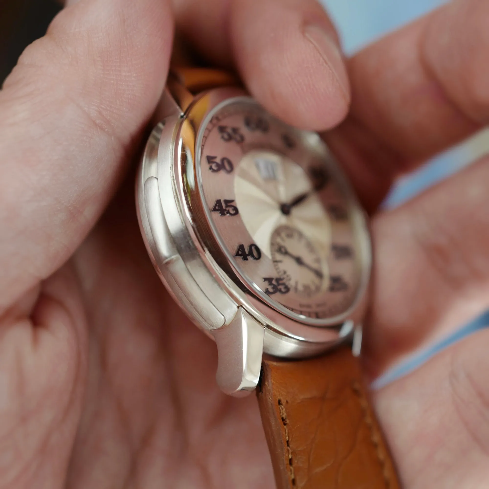 Audemars Piguet Platinum Jump Hour Minute Repeater Ref. 26151