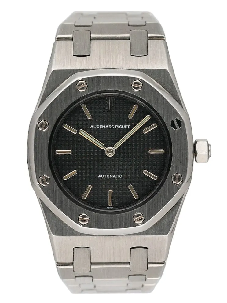 Audemars Piguet Royal Oak 8638ST Black Dial Steel Ladies Watch