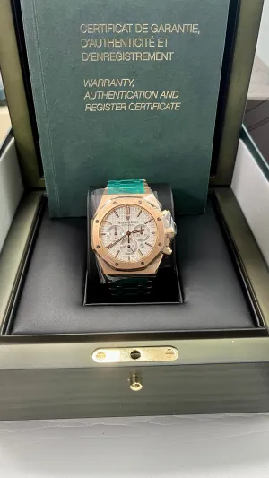 Audemars Piguet Royal Oak Chronograph 26320OR.OO.D088CR.01 Silver Dial (2017)