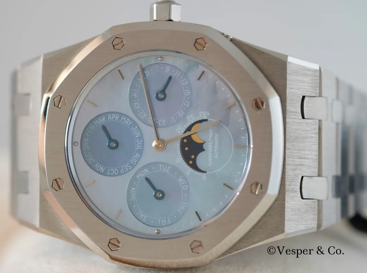 Audemars Piguet Royal Oak Perpetual Calendar in Platinum