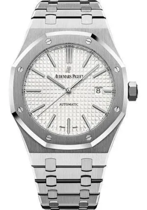 Audemars Piguet Royal Oak Selfwinding Watch - 41mm - Stainless Steel - Silver Dial - Calibre 3120 - 15400ST.OO.1220ST.02