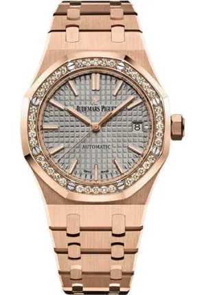 Audemars Piguet Royal Oak Selfwinding Watch Grey Dial 37mm - 15451OR.ZZ.1256OR.02