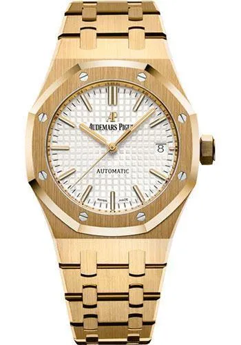 Audemars Piguet Royal Oak Selfwinding Watch-Silver Dial 37mm - 15450BA.OO.1256BA.01
