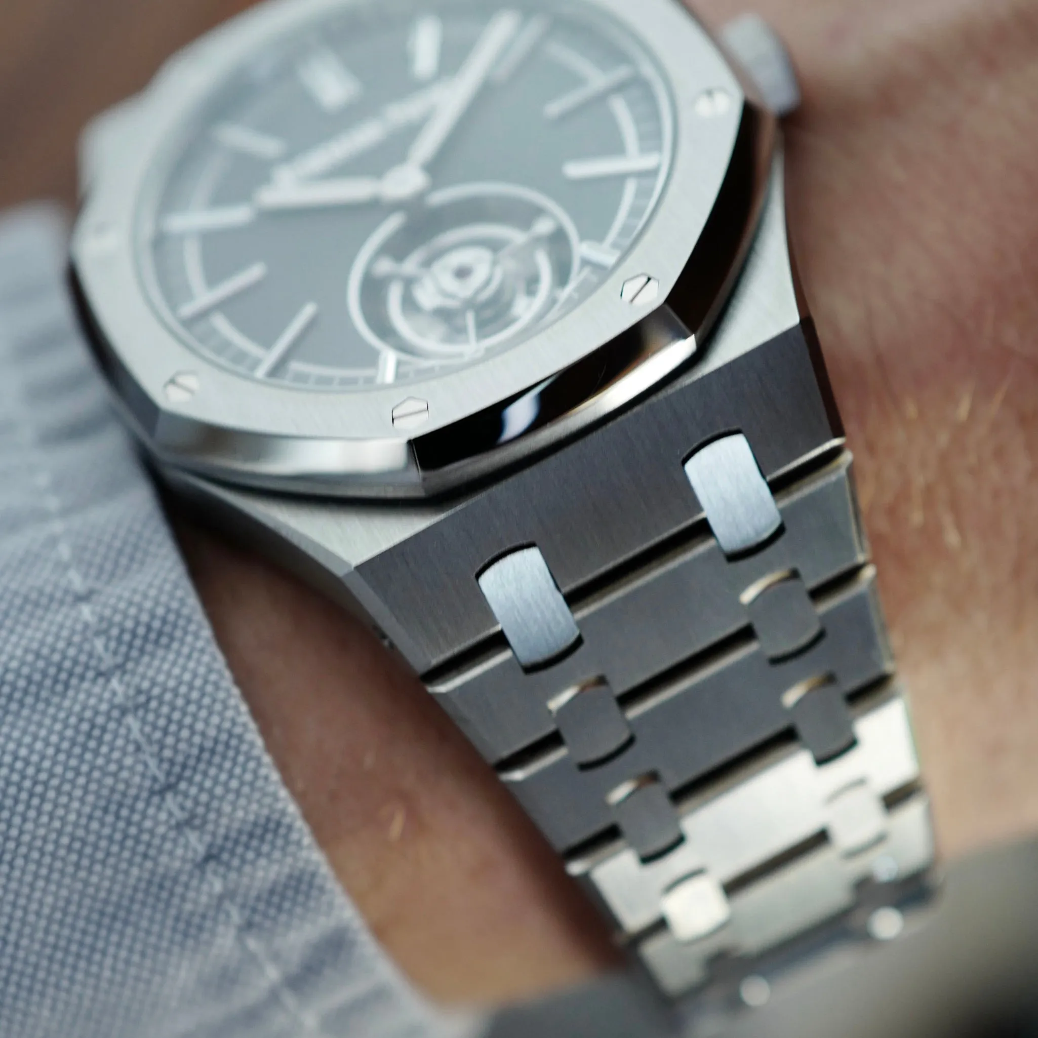 Audemars Piguet Titanium Royal Oak Tourbillon Watch Ref. 26530