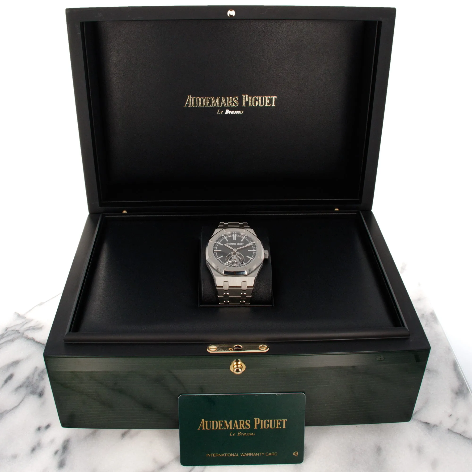 Audemars Piguet Titanium Royal Oak Tourbillon Watch Ref. 26530