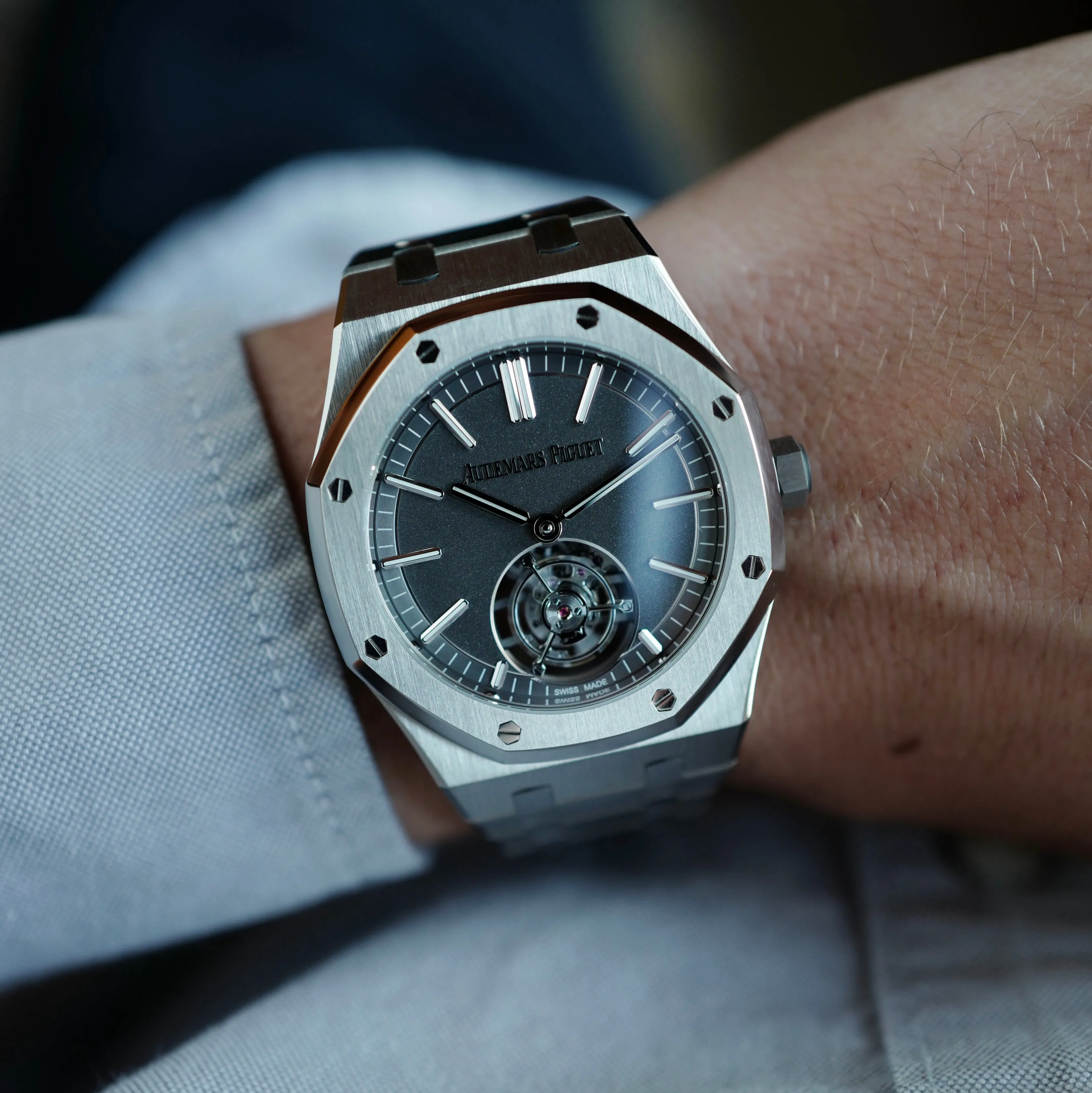 Audemars Piguet Titanium Royal Oak Tourbillon Watch Ref. 26530