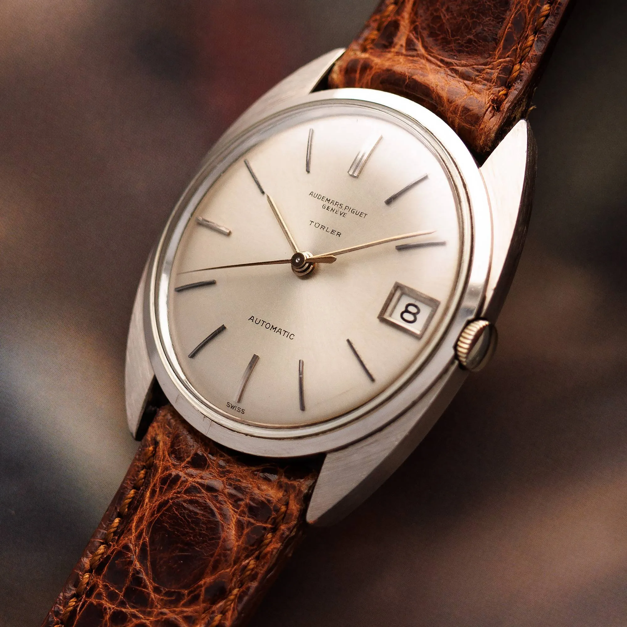 Audemars Piguet White Gold Automatic Watch Ref. 5205 Retailed by Turler