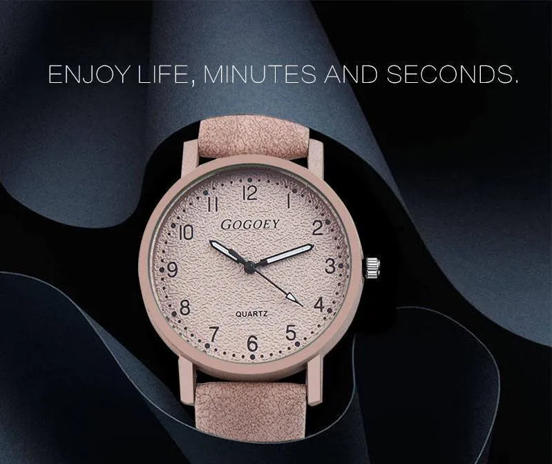 Audrey Knowles Luxury Leather Bracelet Women's Watches