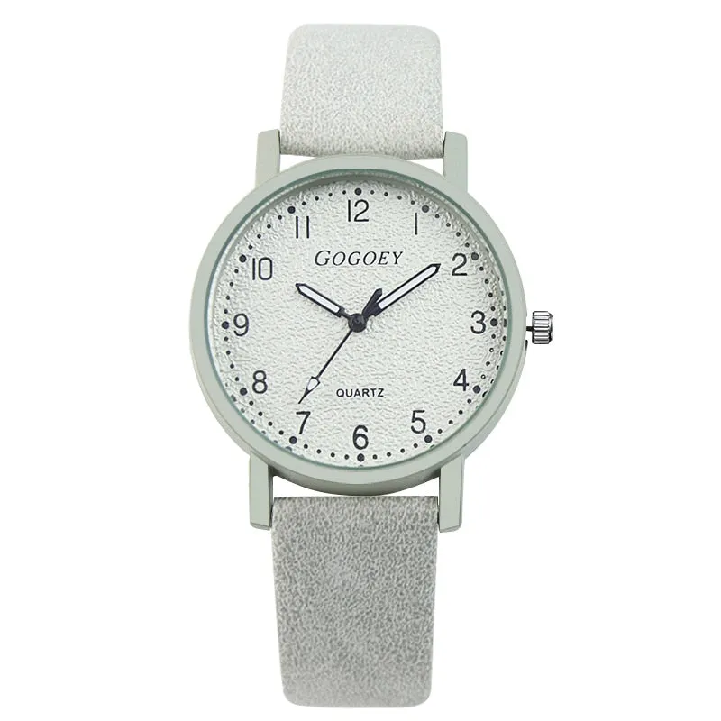 Audrey Knowles Luxury Leather Bracelet Women's Watches