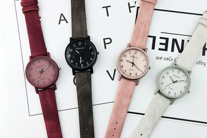 Audrey Knowles Luxury Leather Bracelet Women's Watches