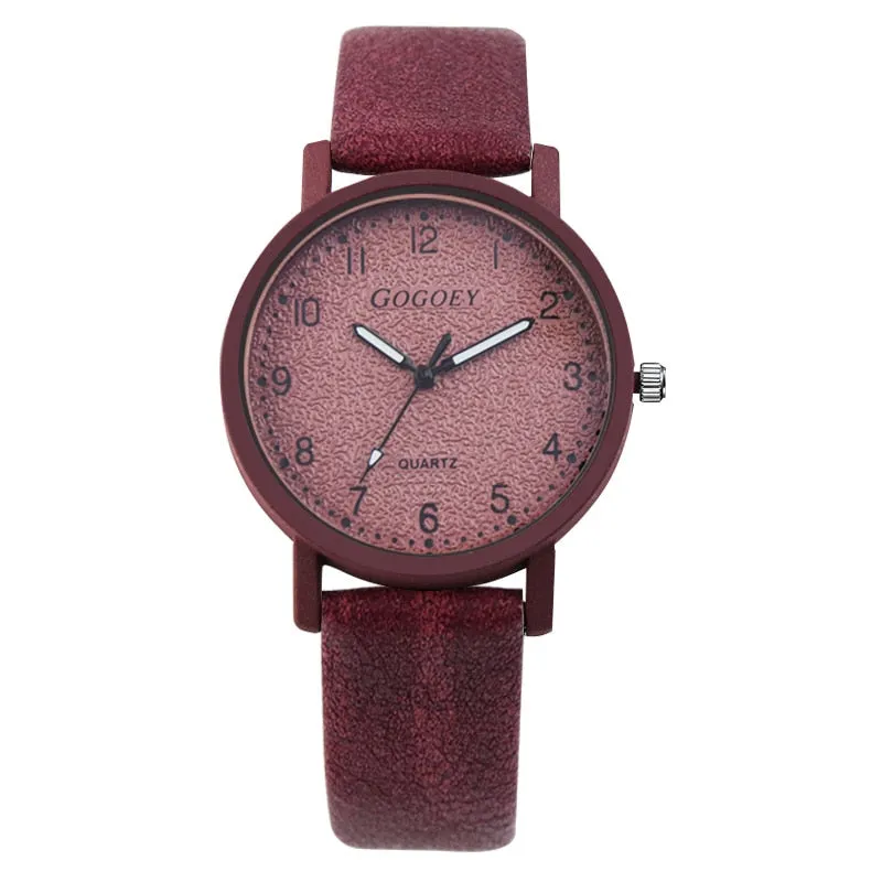 Audrey Knowles Luxury Leather Bracelet Women's Watches