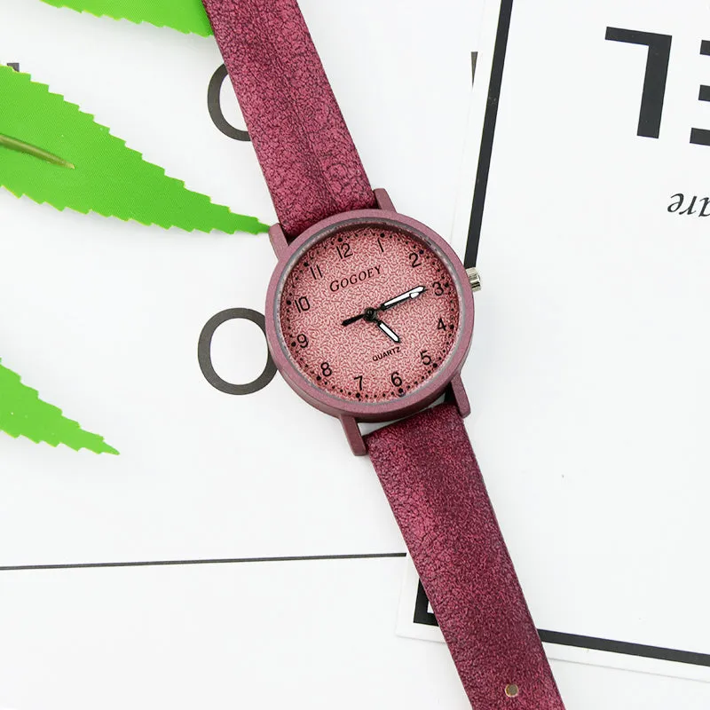 Audrey Knowles Luxury Leather Bracelet Women's Watches