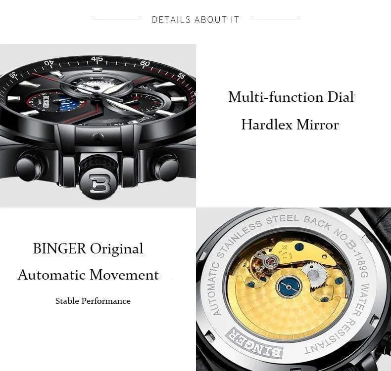 Automatic Mechanical Men Sports Watches